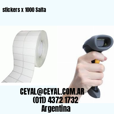stickers x 1000 Salta