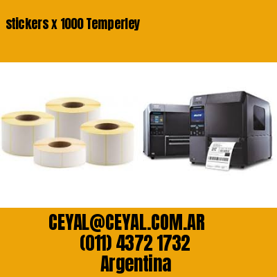 stickers x 1000 Temperley