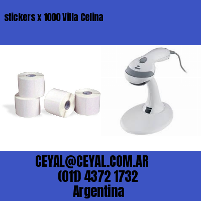 stickers x 1000 Villa Celina