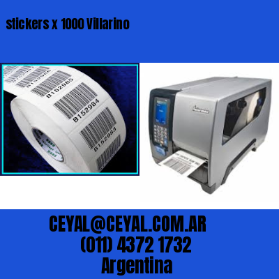stickers x 1000 Villarino