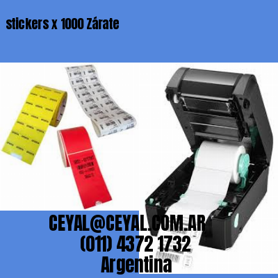stickers x 1000 Zárate