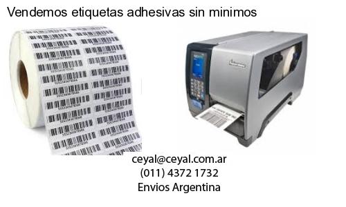 Vendemos etiquetas adhesivas sin minimos