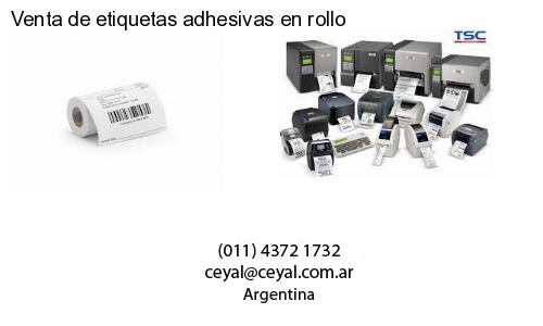 Venta de etiquetas adhesivas en rollo