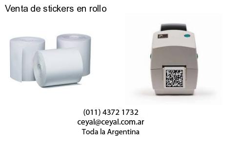 Venta de stickers en rollo