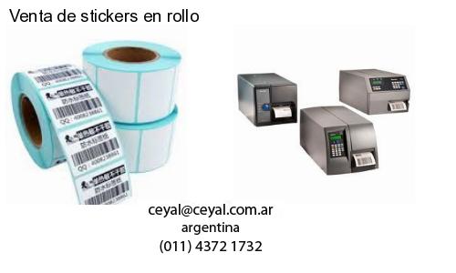 Venta de stickers en rollo