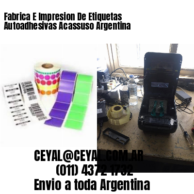 Fabrica E Impresion De Etiquetas Autoadhesivas Acassuso Argentina