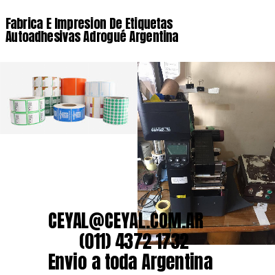 Fabrica E Impresion De Etiquetas Autoadhesivas Adrogué Argentina