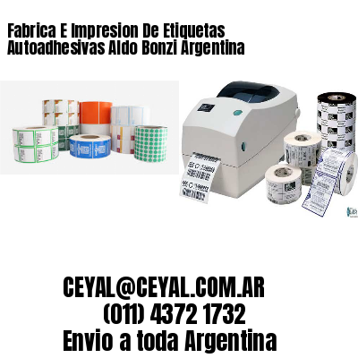 Fabrica E Impresion De Etiquetas Autoadhesivas Aldo Bonzi Argentina