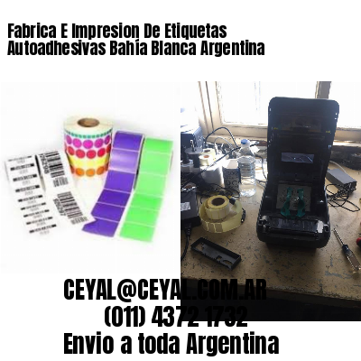 Fabrica E Impresion De Etiquetas Autoadhesivas Bahía Blanca Argentina