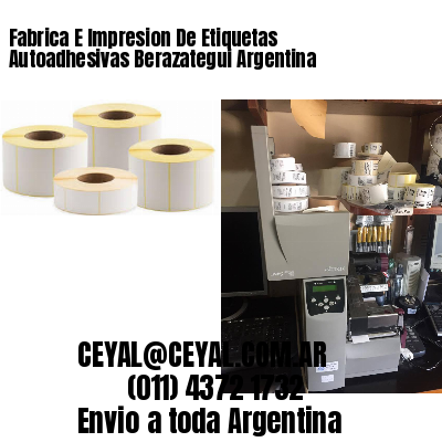 Fabrica E Impresion De Etiquetas Autoadhesivas Berazategui Argentina