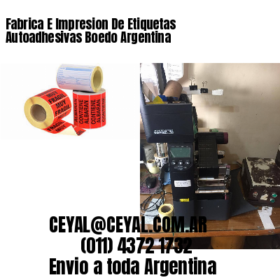 Fabrica E Impresion De Etiquetas Autoadhesivas Boedo Argentina