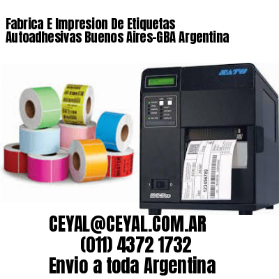 Fabrica E Impresion De Etiquetas Autoadhesivas Buenos Aires-GBA Argentina