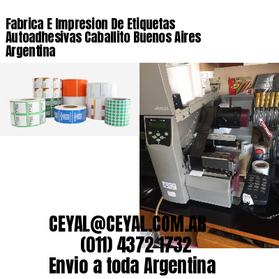 Fabrica E Impresion De Etiquetas Autoadhesivas Caballito Buenos Aires Argentina