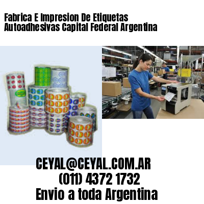 Fabrica E Impresion De Etiquetas Autoadhesivas Capital Federal Argentina