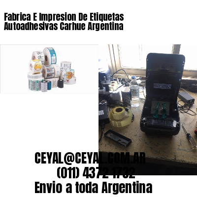 Fabrica E Impresion De Etiquetas Autoadhesivas Carhue Argentina