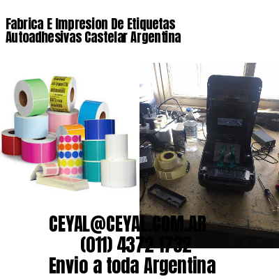 Fabrica E Impresion De Etiquetas Autoadhesivas Castelar Argentina