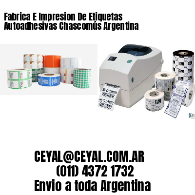 Fabrica E Impresion De Etiquetas Autoadhesivas Chascomús Argentina