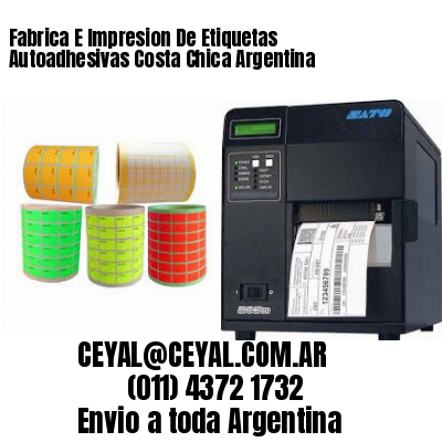 Fabrica E Impresion De Etiquetas Autoadhesivas Costa Chica Argentina