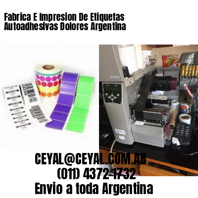 Fabrica E Impresion De Etiquetas Autoadhesivas Dolores Argentina