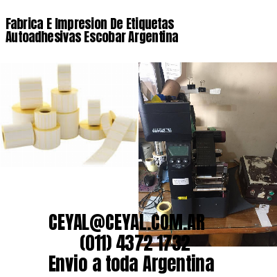 Fabrica E Impresion De Etiquetas Autoadhesivas Escobar Argentina