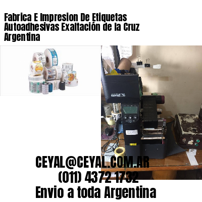 Fabrica E Impresion De Etiquetas Autoadhesivas Exaltación de la Cruz Argentina