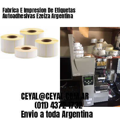 Fabrica E Impresion De Etiquetas Autoadhesivas Ezeiza Argentina