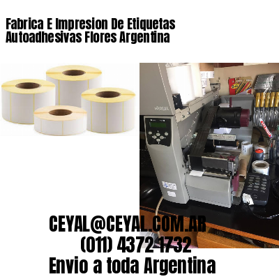 Fabrica E Impresion De Etiquetas Autoadhesivas Flores Argentina