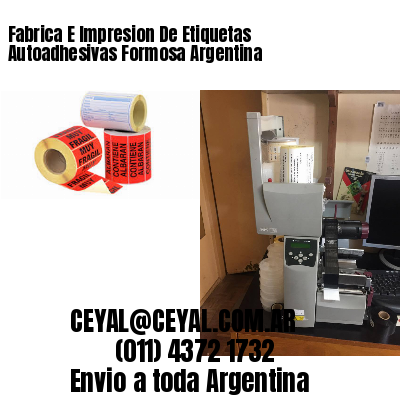 Fabrica E Impresion De Etiquetas Autoadhesivas Formosa Argentina