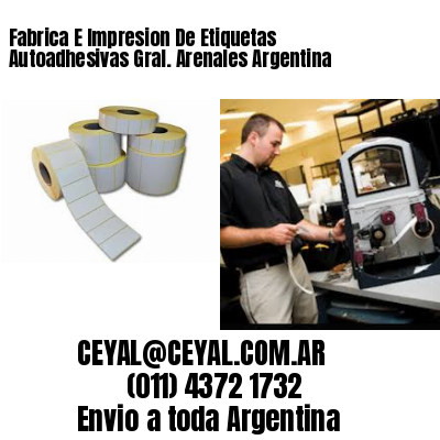 Fabrica E Impresion De Etiquetas Autoadhesivas Gral. Arenales Argentina