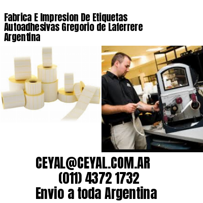 Fabrica E Impresion De Etiquetas Autoadhesivas Gregorio de Laferrere Argentina