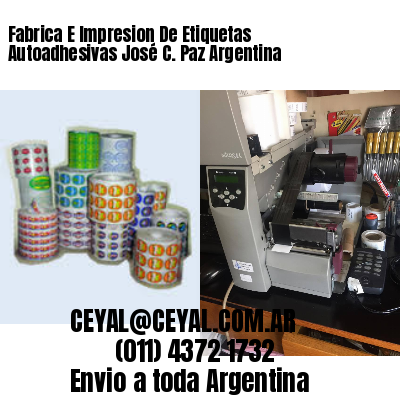 Fabrica E Impresion De Etiquetas Autoadhesivas José C. Paz Argentina