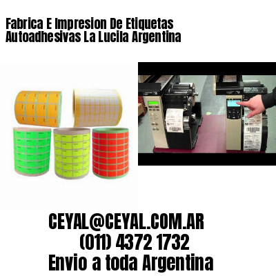 Fabrica E Impresion De Etiquetas Autoadhesivas La Lucila Argentina