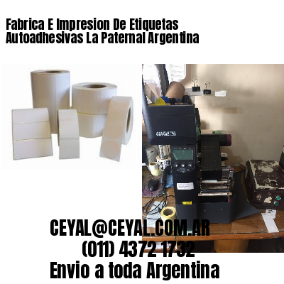 Fabrica E Impresion De Etiquetas Autoadhesivas La Paternal Argentina