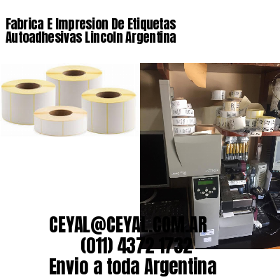 Fabrica E Impresion De Etiquetas Autoadhesivas Lincoln Argentina