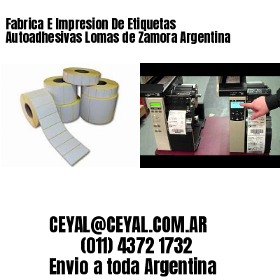 Fabrica E Impresion De Etiquetas Autoadhesivas Lomas de Zamora Argentina