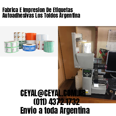 Fabrica E Impresion De Etiquetas Autoadhesivas Los Toldos Argentina