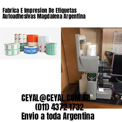 Fabrica E Impresion De Etiquetas Autoadhesivas Magdalena Argentina