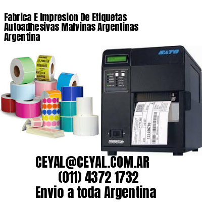 Fabrica E Impresion De Etiquetas Autoadhesivas Malvinas Argentinas Argentina