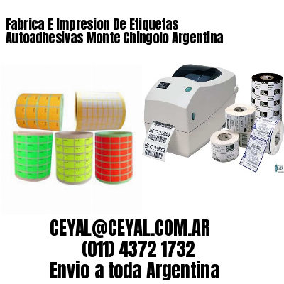 Fabrica E Impresion De Etiquetas Autoadhesivas Monte Chingolo Argentina