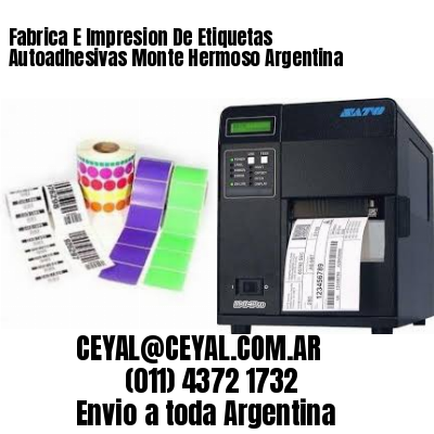 Fabrica E Impresion De Etiquetas Autoadhesivas Monte Hermoso Argentina