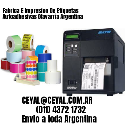 Fabrica E Impresion De Etiquetas Autoadhesivas Olavarría Argentina