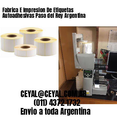 Fabrica E Impresion De Etiquetas Autoadhesivas Paso del Rey Argentina