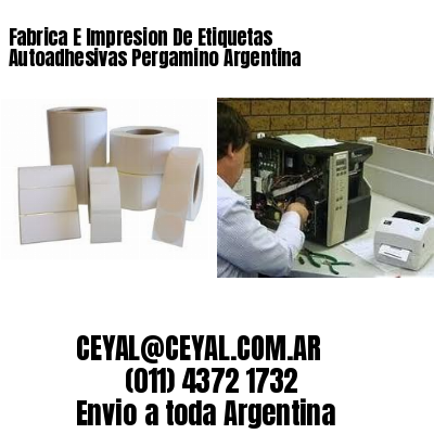 Fabrica E Impresion De Etiquetas Autoadhesivas Pergamino Argentina