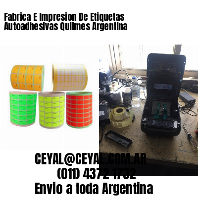 Fabrica E Impresion De Etiquetas Autoadhesivas Quilmes Argentina