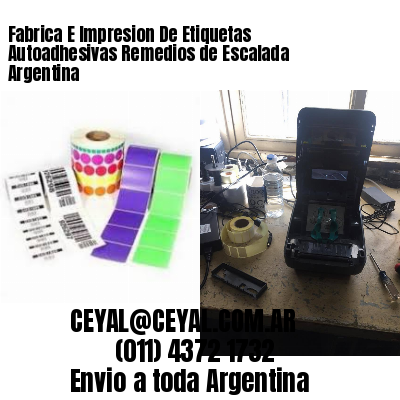 Fabrica E Impresion De Etiquetas Autoadhesivas Remedios de Escalada Argentina