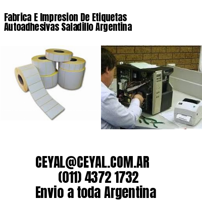 Fabrica E Impresion De Etiquetas Autoadhesivas Saladillo Argentina