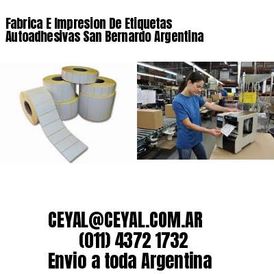 Fabrica E Impresion De Etiquetas Autoadhesivas San Bernardo Argentina