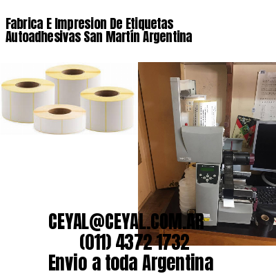 Fabrica E Impresion De Etiquetas Autoadhesivas San Martín Argentina