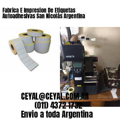 Fabrica E Impresion De Etiquetas Autoadhesivas San Nicolás Argentina