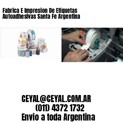 Fabrica E Impresion De Etiquetas Autoadhesivas Santa Fe Argentina